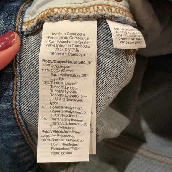 Madewell 9” Mid Rise Skinny Crop Jeans - Picture 7 of 7